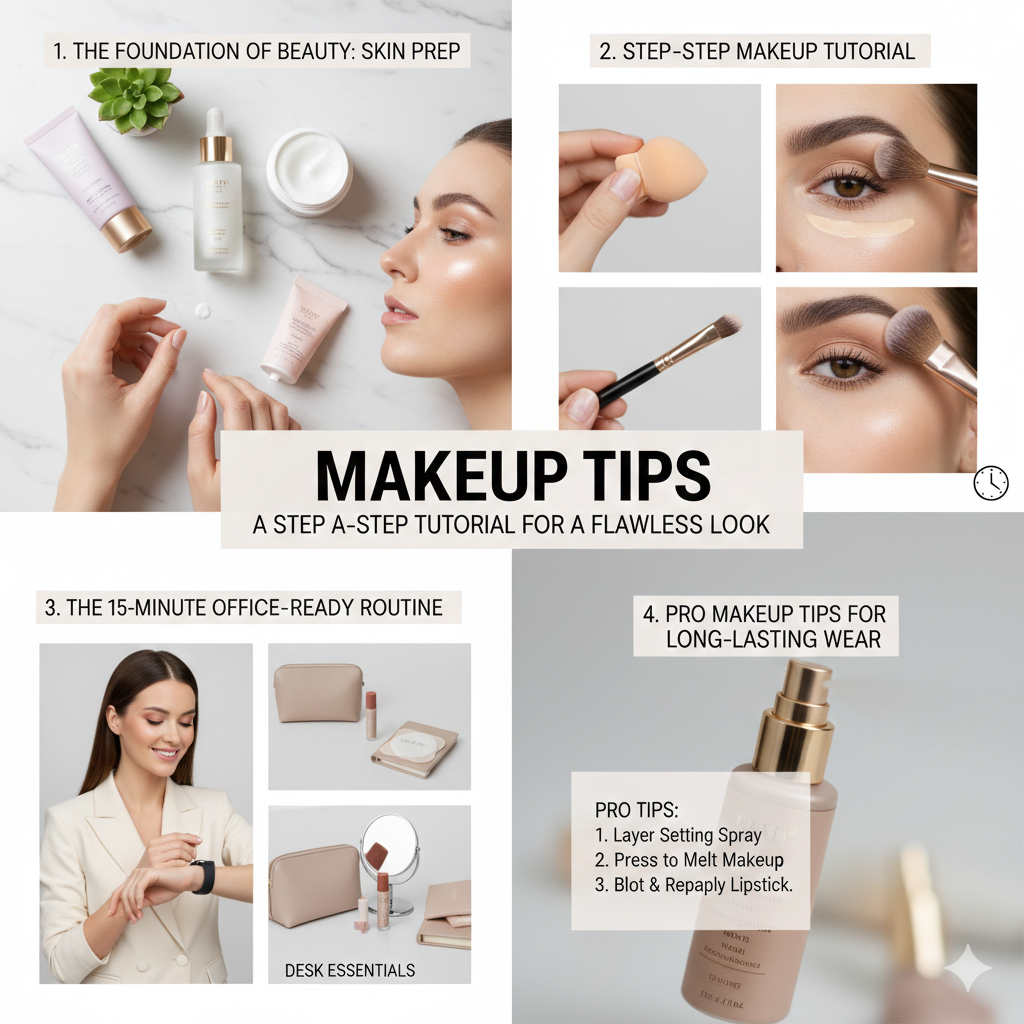 Makeup Tips: The Ultimate Guide to a Flawless, Professional Look gemini generated image oki4l2oki4l2oki4